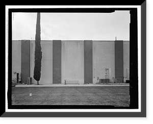 Historic Framed Print, March Air Force Base, Strategic Air Command, Combat Operations Center, 5220 Riverside Drive, Moreno Valley, Riverside County, CA - 4,  17-7/8" x 21-7/8"