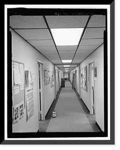 Historic Framed Print, March Air Force Base, Strategic Air Command, Combat Operations Center, 5220 Riverside Drive, Moreno Valley, Riverside County, CA - 12,  17-7/8" x 21-7/8"