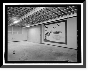 Historic Framed Print, March Air Force Base, Strategic Air Command, Combat Operations Center, 5220 Riverside Drive, Moreno Valley, Riverside County, CA - 32,  17-7/8" x 21-7/8"