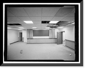 Historic Framed Print, March Air Force Base, Strategic Air Command, Combat Operations Center, 5220 Riverside Drive, Moreno Valley, Riverside County, CA - 34,  17-7/8" x 21-7/8"
