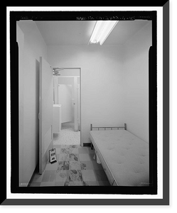 Historic Framed Print, March Air Force Base, Strategic Air Command, Combat Operations Center, 5220 Riverside Drive, Moreno Valley, Riverside County, CA - 45,  17-7/8" x 21-7/8"