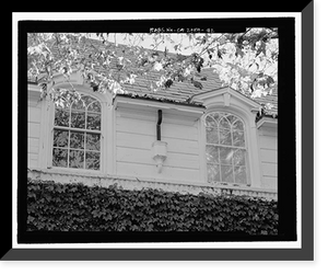 Historic Framed Print, Morris Landau House, 638 North Faring Road, Los Angeles, Los Angeles County, CA - 42,  17-7/8" x 21-7/8"