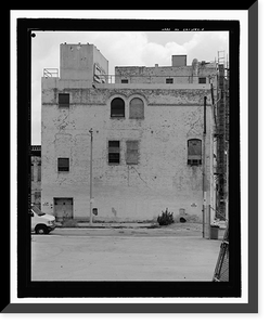 Historic Framed Print, Brunswig Annex, 502 New High Street & 111 Republic Street, Los Angeles, Los Angeles County, CA - 4,  17-7/8" x 21-7/8"