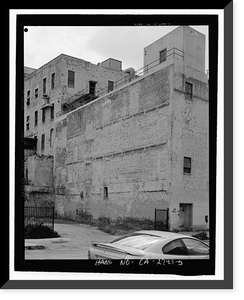 Historic Framed Print, Brunswig Annex, 502 New High Street & 111 Republic Street, Los Angeles, Los Angeles County, CA - 5,  17-7/8" x 21-7/8"