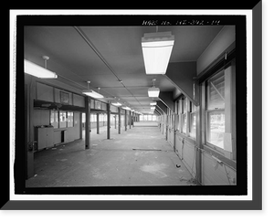 Historic Framed Print, U.S. Naval Base, Pearl Harbor, Administration Office Annex. Southeast Extension, Avenue E between Seventh & Eighth Streets, Pearl Harbor, Honolulu County, HI - 10,  17-7/8" x 21-7/8"