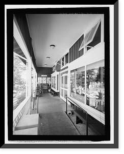 Historic Framed Print, Honolua Store & Warehouse, 502 Office Street, Kapalua, Maui County, HI - 8,  17-7/8" x 21-7/8"