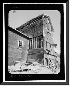 Historic Framed Print, Kennecott Copper Corporation, Leaching Plant, On Copper River & Northwestern Railroad, Kennicott, Valdez-Cordova Census Area, AK - 12,  17-7/8" x 21-7/8"