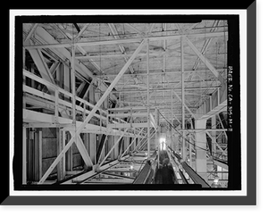 Historic Framed Print, Douglas Aircraft Company Long Beach Plant, Aircraft Final Assembly Building, 3855 Lakewood Boulevard, Long Beach, Los Angeles County, CA - 11,  17-7/8" x 21-7/8"
