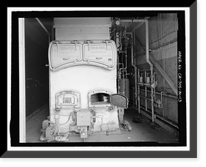 Historic Framed Print, Douglas Aircraft Company Long Beach Plant, Aircraft Final Assembly Building, 3855 Lakewood Boulevard, Long Beach, Los Angeles County, CA - 13,  17-7/8" x 21-7/8"