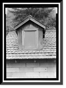 Historic Framed Print, Radar Station B-71, Power Building, Coastal Drive, Klamath vicinity, Del Norte County, CA - 2,  17-7/8" x 21-7/8"