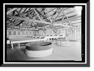 Historic Framed Print, Prairie Creek Fish Hatchery, Hwy. 101, Orick, Humboldt County, CA - 11,  17-7/8" x 21-7/8"