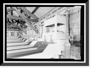 Historic Framed Print, Prairie Creek Fish Hatchery, Hwy. 101, Orick, Humboldt County, CA - 13,  17-7/8" x 21-7/8"