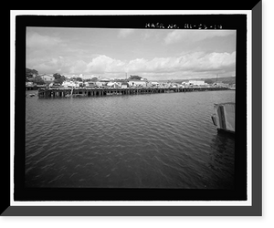 Historic Framed Print, U.S. Naval Base, Pearl Harbor, Waterfront Facilities, Various locations throughout base, Pearl Harbor, Honolulu County, HI - 14,  17-7/8" x 21-7/8"