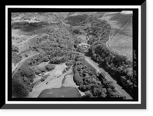Historic Framed Print, Hana Belt Road, Between Haiku and Kaipahulu, Hana vicinity, Maui County, HI - 8,  17-7/8" x 21-7/8"