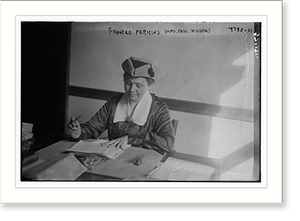 Antique Photo Print - Frances Perkins (Mrs. P. Wilson)