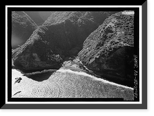Historic Framed Print, Hana Belt Road, Between Haiku and Kaipahulu, Hana vicinity, Maui County, HI - 47,  17-7/8" x 21-7/8"