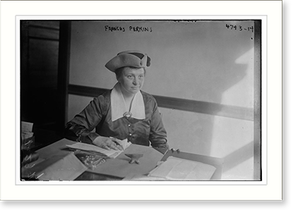 Historic Photo Print - Frances Perkins - Antique Wall Decor Print