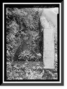 Historic Framed Print, Hana Belt Road, Between Haiku and Kaipahulu, Hana vicinity, Maui County, HI - 65,  17-7/8" x 21-7/8"