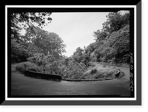 Historic Framed Print, Hana Belt Road, Between Haiku and Kaipahulu, Hana vicinity, Maui County, HI - 67,  17-7/8" x 21-7/8"