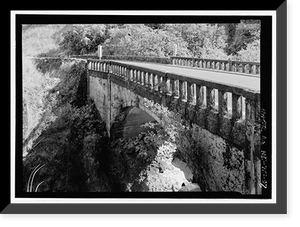 Historic Framed Print, Hana Belt Road, Between Haiku and Kaipahulu, Hana vicinity, Maui County, HI - 88,  17-7/8" x 21-7/8"