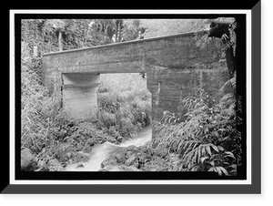 Historic Framed Print, Hana Belt Road, Between Haiku and Kaipahulu, Hana vicinity, Maui County, HI - 123,  17-7/8" x 21-7/8"
