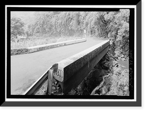 Historic Framed Print, Hana Belt Road, Between Haiku and Kaipahulu, Hana vicinity, Maui County, HI - 125,  17-7/8" x 21-7/8"