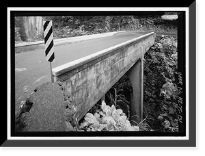 Historic Framed Print, Hana Belt Road, Between Haiku and Kaipahulu, Hana vicinity, Maui County, HI - 131,  17-7/8" x 21-7/8"