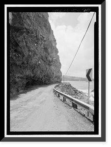 Historic Framed Print, Hana Belt Road, Between Haiku and Kaipahulu, Hana vicinity, Maui County, HI - 158,  17-7/8" x 21-7/8"