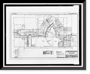 Historic Framed Print, St. Lucie Canal, St. Lucie Lock No. 1, St. Lucie, Cross State Canal, Okeechobee Intracoas, Stuart vicinity, Martin County, FL,  17-7/8" x 21-7/8"