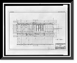 Historic Framed Print, St. Lucie Canal, St. Lucie Lock No. 1, St. Lucie, Cross State Canal, Okeechobee Intracoas, Stuart vicinity, Martin County, FL - 4,  17-7/8" x 21-7/8"