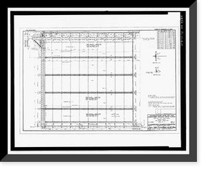 Historic Framed Print, St. Lucie Canal, St. Lucie Lock No. 1, St. Lucie, Cross State Canal, Okeechobee Intracoas, Stuart vicinity, Martin County, FL - 21,  17-7/8" x 21-7/8"