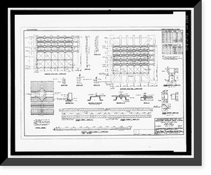 Historic Framed Print, St. Lucie Canal, St. Lucie Lock No. 1, St. Lucie, Cross State Canal, Okeechobee Intracoas, Stuart vicinity, Martin County, FL - 23,  17-7/8" x 21-7/8"