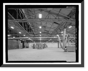 Historic Framed Print, NASA Industrial Plant, Manufacturing & Assembly Plant, 12214 Lakewood Boulevard, Downey, Los Angeles County, CA - 34,  17-7/8" x 21-7/8"