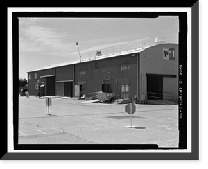 Historic Framed Print, NASA Industrial Plant, Manufacturing & Testing Facility, 12214 Lakewood Boulevard, Downey, Los Angeles County, CA - 5,  17-7/8" x 21-7/8"