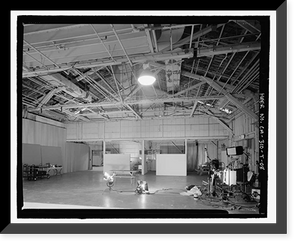 Historic Framed Print, NASA Industrial Plant, Manufacturing & Testing Facility, 12214 Lakewood Boulevard, Downey, Los Angeles County, CA - 8,  17-7/8" x 21-7/8"