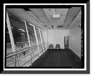 Historic Framed Print, NASA Industrial Plant, Systems Integration & Checkout Facility, 12214 Lakewood Boulevard, Downey, Los Angeles County, CA - 33,  17-7/8" x 21-7/8"