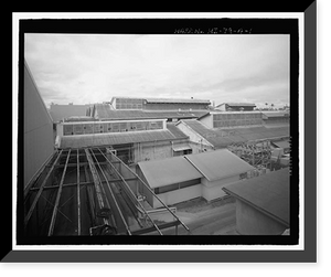 Historic Framed Print, Kahului Cannery, Plant No. 28, Cannery Building and Dryer House/Feed Storage Building, 120 Kane Street, Kahului, Maui County, HI,  17-7/8" x 21-7/8"