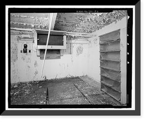 Historic Framed Print, POW-3 Distant Early Warning Line Station, Bullen Point, Prudhoe Bay vicinity, North Slope Borough, AK - 54,  17-7/8" x 21-7/8"