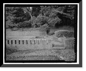 Historic Framed Print, Naval Training Station, Senior Officers' Quarters District, Naval Station Treasure Island, Yerba Buena Island, San Francisco, San Francisco County, CA - 16,  17-7/8" x 21-7/8"