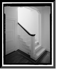 Historic Framed Print, Naval Training Station, Senior Officers' Quarters District, Quarters No. 4, Naval Station Treasure Island, 4 Whiting Way, Yerb, San Francisco, San Francisco County, CA - 4,  17-7/8" x 21-7/8"