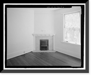 Historic Framed Print, Naval Training Station, Senior Officers' Quarters District, Quarters No. 5, Naval Station Treasure Island, 5 Whiting Way, Yerb, San Francisco, San Francisco County, CA - 6,  17-7/8" x 21-7/8"