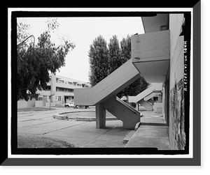 Historic Framed Print, North Beach Place, Bounded by Bay Street, Mason Street, Francisco Str, San Francisco, San Francisco County, CA - 8,  17-7/8" x 21-7/8"