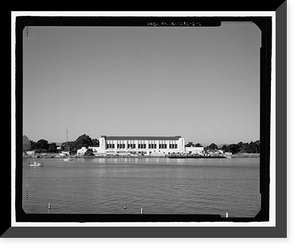 Historic Framed Print, Golden Gate International Exposition, Palace of Fine and Decorative Arts & Annex, California Avenue, Treasure Island, San Francisco, San Francisco County, CA,  17-7/8" x 21-7/8"