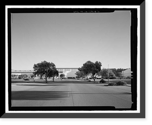 Historic Framed Print, Golden Gate International Exposition, Palace of Fine and Decorative Arts & Annex, California Avenue, Treasure Island, San Francisco, San Francisco County, CA - 2,  17-7/8" x 21-7/8"