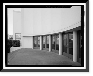 Historic Framed Print, Golden Gate International Exposition, Palace of Fine and Decorative Arts & Annex, California Avenue, Treasure Island, San Francisco, San Francisco County, CA - 8,  17-7/8" x 21-7/8"