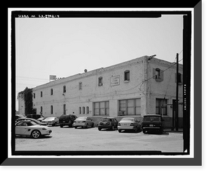 Historic Framed Print, James K. Hill & Sons Pickle Works, 1001-1007 East First Street, Los Angeles, Los Angeles County, CA - 4,  17-7/8" x 21-7/8"