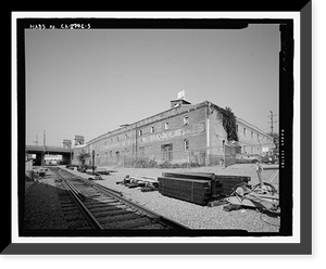 Historic Framed Print, James K. Hill & Sons Pickle Works, 1001-1007 East First Street, Los Angeles, Los Angeles County, CA - 5,  17-7/8" x 21-7/8"