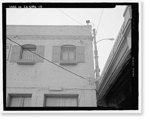 Historic Framed Print, James K. Hill & Sons Pickle Works, 1001-1007 East First Street, Los Angeles, Los Angeles County, CA - 15,  17-7/8" x 21-7/8"