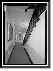 Historic Framed Print, Washington Place, 320 South Beretania Street, Honolulu, Honolulu County, HI - 27,  17-7/8" x 21-7/8"