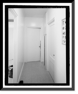 Historic Framed Print, U.S. Marine Corps Base Hawaii, Kaneohe Bay, C.P.O. Club & Married Enlisted Men's Quarters, O'Neal Street between Moffat & Lawrence Roads, Kaneohe, Honolulu County, HI - 14,  17-7/8" x 21-7/8"